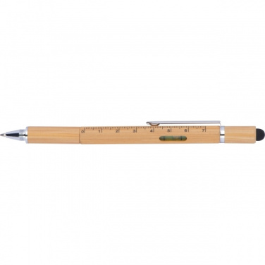 Logo trade promotional products picture of: 6in1 multifunctional pen COIMBRA